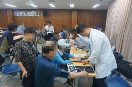 지역사회 제 17차 전북장애인복지관 심방세동 및 심뇌혈관질환 캠페인 관련사진